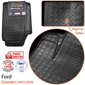 İmage Ford Connect 2003-2015 Siyah Kauçuk Paspas thumbnail 2