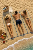 Hasır Mat 3'lü,Kamp Matı 60x180 cm thumbnail 8