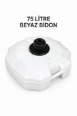75 litre Beyaz Şemsiye Bidonu thumbnail 1