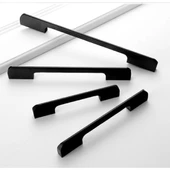 Marelli VENTO BLACK siyah 96 mm mobilya dolap kulbu thumbnail 2