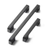 Marelli NERO BLACK siyah 192 mm mobilya dolap kulbu thumbnail 5