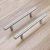 Marelli 128 mm paslanmaz inox boy kulp mobilya, dolap kulbu, kulp modeli thumbnail 3