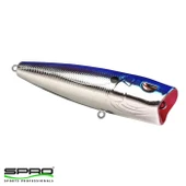 SPRO E POP 80 Chrome Blue Sert Balık Yemi thumbnail 1