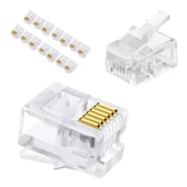 Telefon Soketi 6P/6C (100'Lü Paket) thumbnail 3