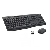 Mk295 Q Tr Siyah Klavye Mouse Set thumbnail 2