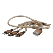 Pm-2368 Micro Usb - - Data Kablosu 2.1 Amper 110Cm Örgülü thumbnail 2