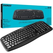 Kb-955 Siyah Usb Kablolu Q Standart Klavye thumbnail 3