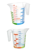 Ölçü Kabı Dereceli Renkli 1000 Ml + 300 Ml Set thumbnail 1