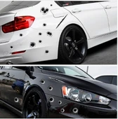 Araç Sticker Oto Sticker Yara Şeklinde 3D thumbnail 1