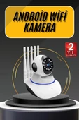 Akıllı Gece Görüşlü Sensörlü Kamera Telefondan Takip Edilebilir thumbnail 2
