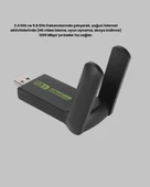 Dual Band Usb Adaptör – 1200 Mbps Hız thumbnail 3