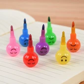 4'Lü Emojili Yumurtlayan Boya Kalemi Seti thumbnail 3