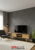 WİNFLEX MİNİ EKO AKUSTİK AHŞAP PANEL  - 60X60CM thumbnail 1