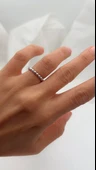 925 ayar gümüş Dorika yüzük thumbnail 3