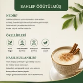 saf sahlep öğütülmüş - 100 gr thumbnail 2