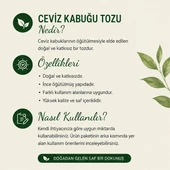 Ceviz Kabuğu Tozu - 50 gr thumbnail 2