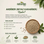 Toz Akbiber (beyaz Karabiber) - 500 gr thumbnail 4