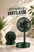 Soğutucu Vantilatör Telefon Standlı Mini Fan thumbnail 1