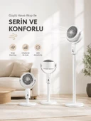 Sessiz Çalışma Özelliğiyle Rahat Kullanım Sunan Dikey Vantilatör thumbnail 1