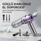 Kablosuz El Tipi Çoklu Başlıklı Süpürge thumbnail 3