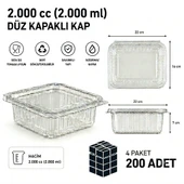 2000 cc Sızdırmaz Kap 200 Adet thumbnail 1