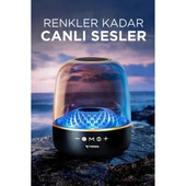 D33 Siyah Taşınabilir Kablosuz Bluetooth Hoparlör thumbnail 3