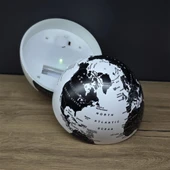 LED Işıklı 360 Derece Dönen Dünya Küresi thumbnail 4