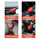 Araba Temizlik Detay Fırçası 5+1 Set thumbnail 5