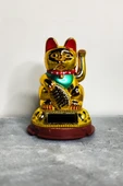 LUCKY CAT Hareketli Solarlı Şans Kedisi thumbnail 3