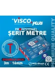 visco Çelik Şerit Metre 3m X 16 Mm Mavi thumbnail 3