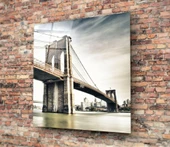Brooklyn Köprüsü Cam Tablo thumbnail 2