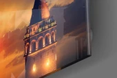 Galata Kulesi Cam Tablo thumbnail 3