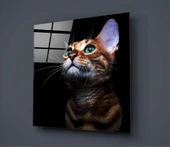 Yavru Kedi Cam Tablo thumbnail 2