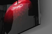 Kırmızı Elma Cam Tablo thumbnail 3