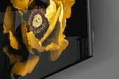 Floral Sarı Cam Tablo thumbnail 3