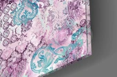Mor Damask Cam Tablo thumbnail 3