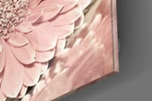 Pembe Çiçek Cam Tablo thumbnail 3
