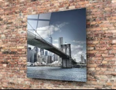 Brooklyn Köprüsü Cam Tablo thumbnail 2