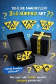 Otscraft Studio TEHLİKE MAGNETLERİ – 3’LÜ SÜRPRİZ SET thumbnail 1