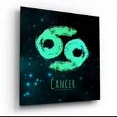 Burçlar - Yengeç Cam Tablo thumbnail 1