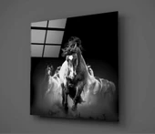 Koşan At Cam Tablo thumbnail 2
