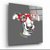 Köpek Cam Tablo thumbnail 1