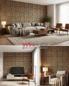 WİNFLEX MİNİ EKO AKUSTİK AHŞAP PANEL  - 30X30CM thumbnail 3
