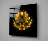 Sarı Lotus Cam Tablo thumbnail 2