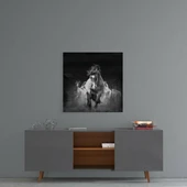 Koşan At Cam Tablo thumbnail 4