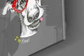 Köpek Cam Tablo thumbnail 3