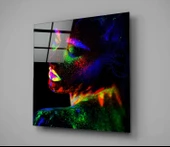 Neon Renkli Makyaj Cam Tablo thumbnail 2