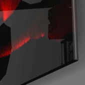 Kırmızı Gül Cam Tablo thumbnail 3