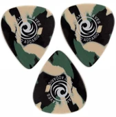 1CCF4K Gitar Penası 3 Adet Medium Kamuflaj thumbnail 1