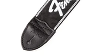 Fender Gitar Askısı Running Logo Black/Silver thumbnail 2